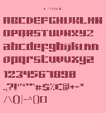 Piloton and Piloton G Frees font