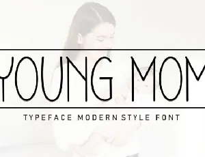 Young Mom Display font