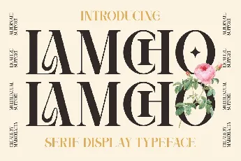 Lamcho font