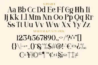 Lamcho font