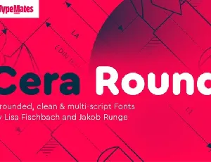 Cera Round Pro Family font