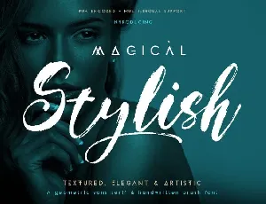 Magical Stylish Duo font