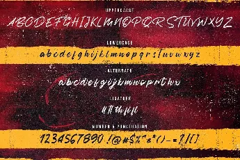 Austhind Brush font