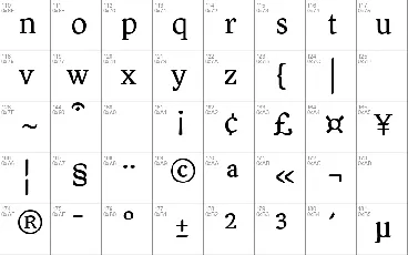 Asar font