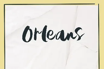 Orleans font