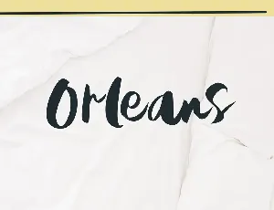 Orleans font