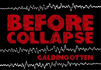 Before Collapse font