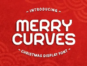 Merry Curves font