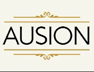 Ausion font