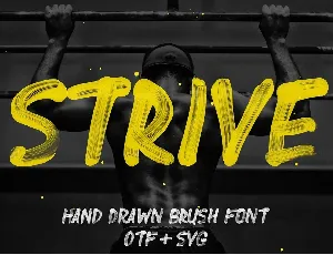 Strive font