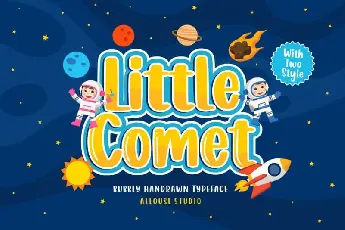 Little Comet Display font