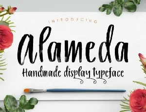 Alameda Brush font