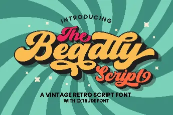 Beadly font