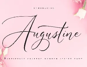 Augustine font