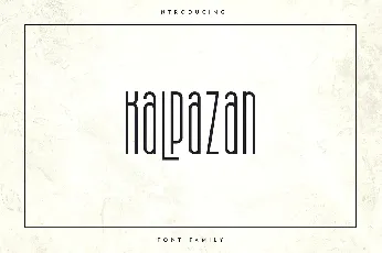 Kalpazan font