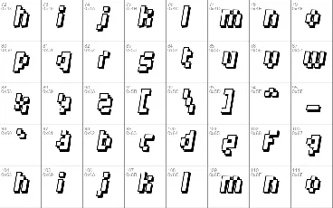 Humanoid font