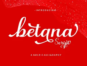 Betana font