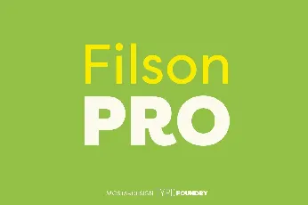 Filson Pro font