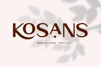 Kosans DEMO font