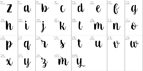 Mayline font