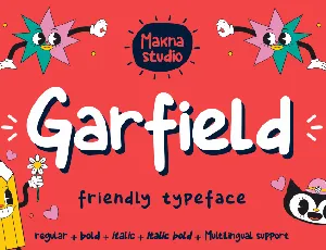 Garfield font