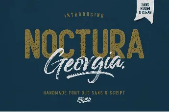 Noctura Georgia font