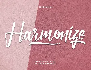 Harmonize font