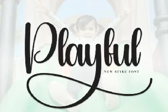 Playful Script font