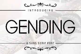 Gending font