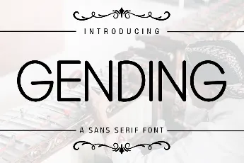 Gending font