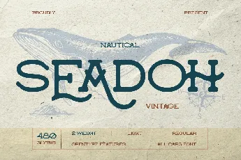 Seadoh font