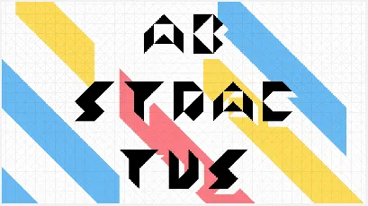 Abstractus font