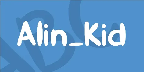 ALIN_KID font