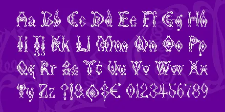 Kingthings Tendrylle font