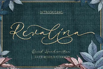 Revalina font