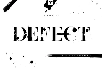 Defect font