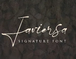 Javiersa font