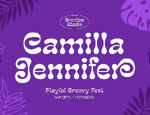 Camilla Jennifer font