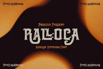 Ralloca DEMO font