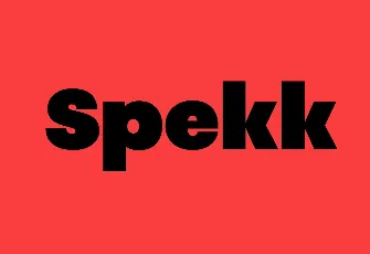 PF Spekk font