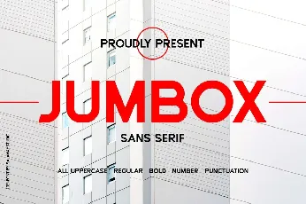 Jumbox font