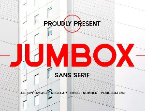 Jumbox font