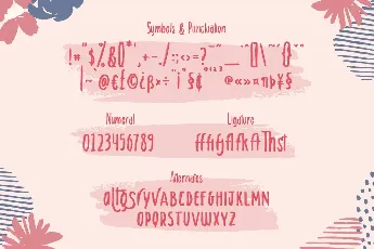 Story of Alundra font