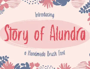 Story of Alundra font