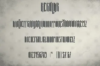 Aria font