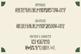 BURGES font