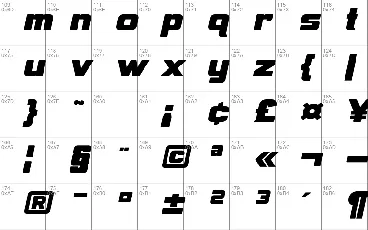 BOREX font