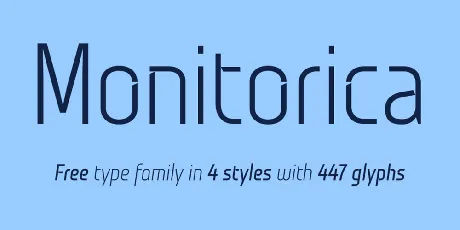 Monitorica font