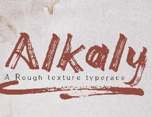 Alkaly font