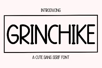 Grinchike font